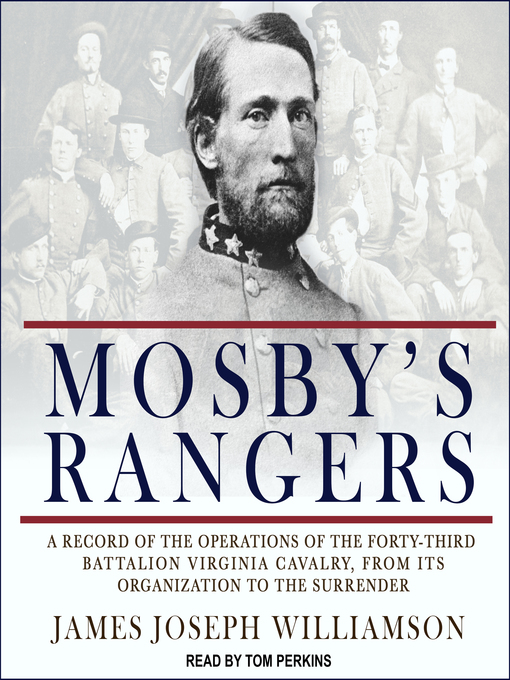 Title details for Mosby's Rangers by James Joseph Williamson - Available